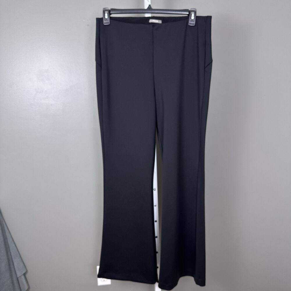 Maurices Tummy Control Slimming Black Pants Size XL Flare Bootcut Thick Fabric